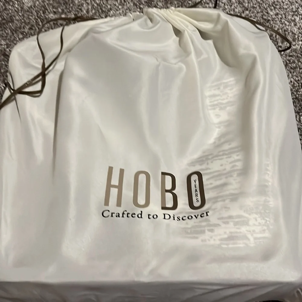 HOBO Brown Leather Patchwork Hobo Tote